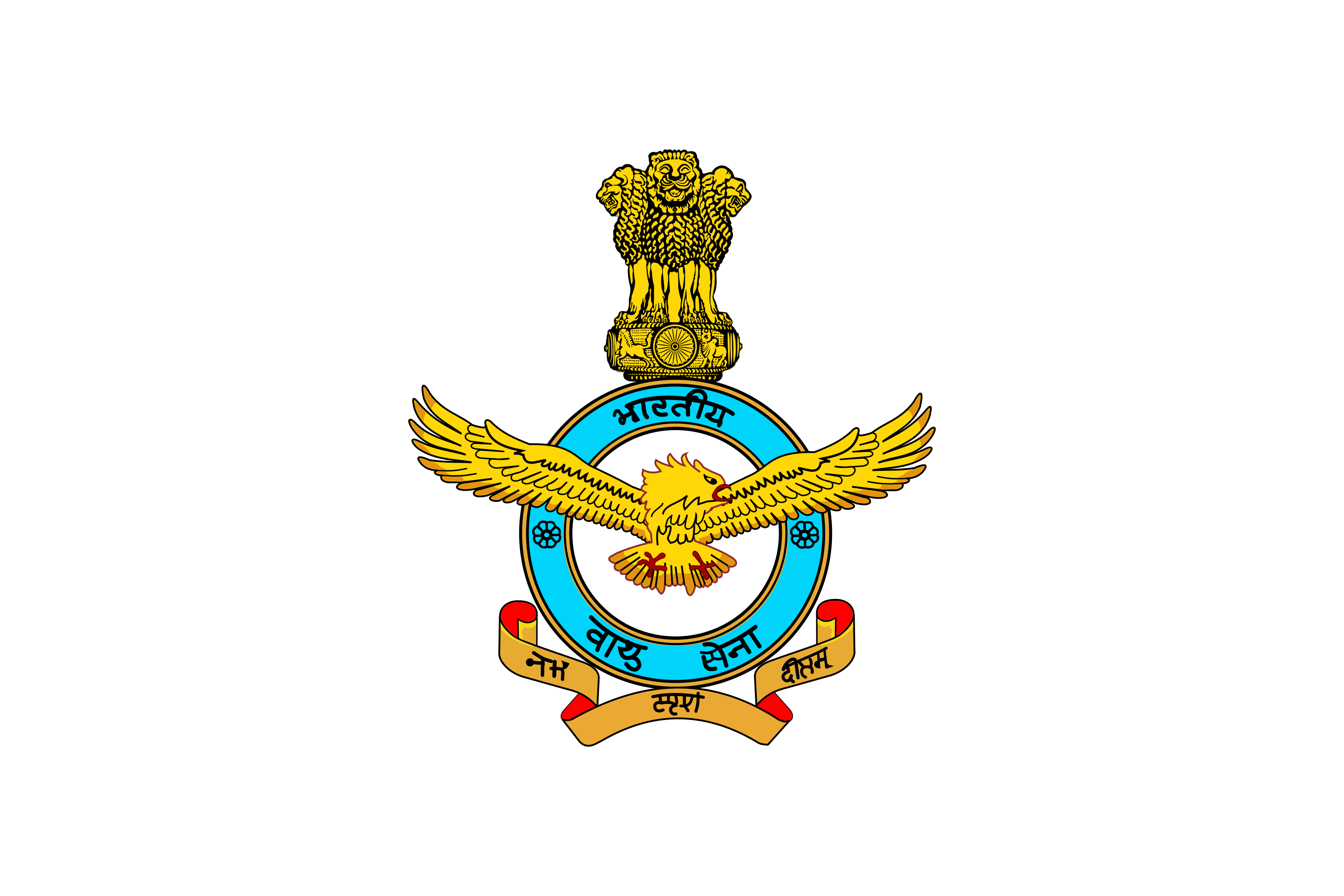 Download Indian Air Force (IAF) Logo in SVG Vector or PNG File Format - Logo.wine