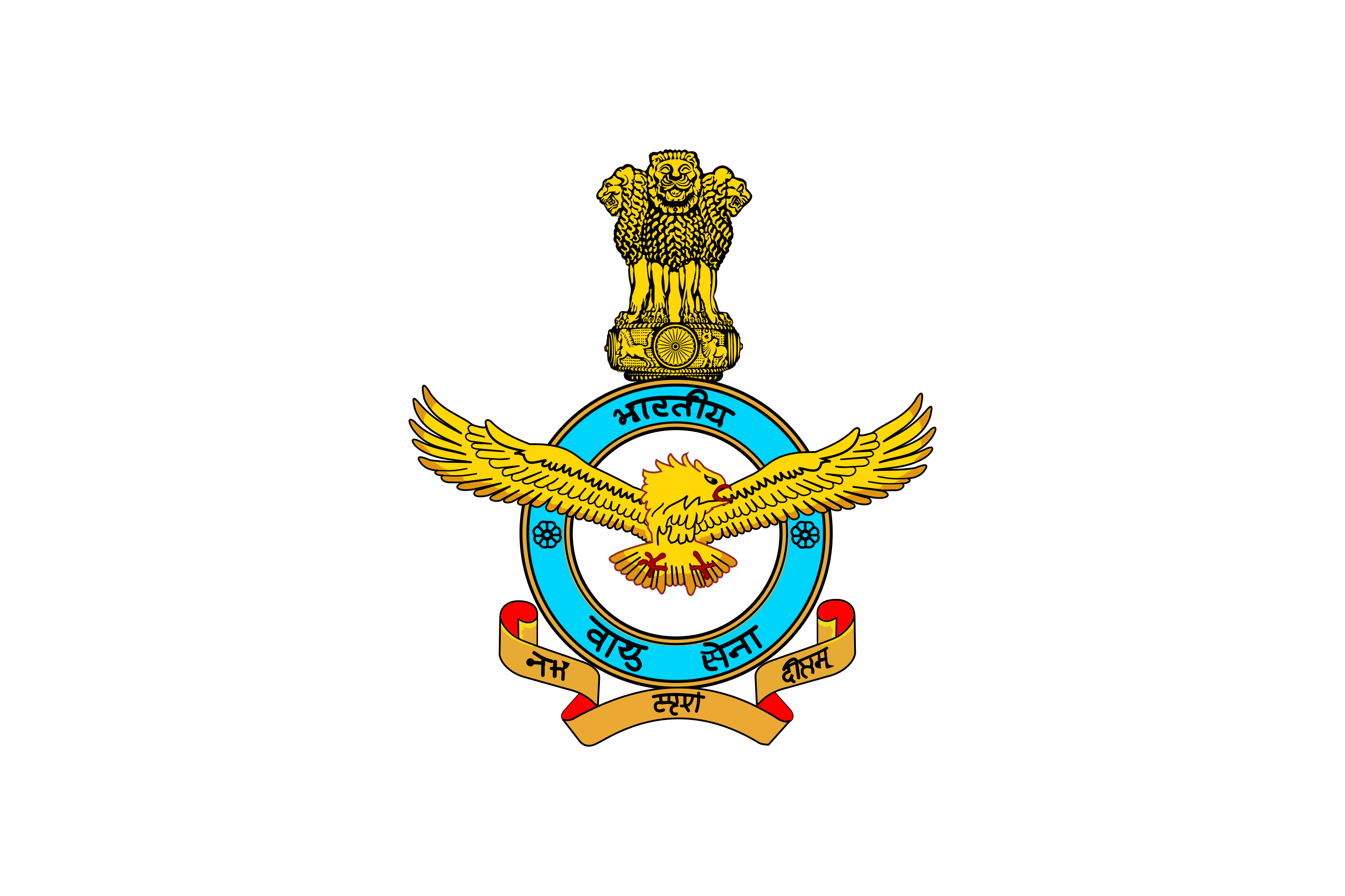 Download Indian Air Force (IAF) Logo in SVG Vector or PNG File Format ...