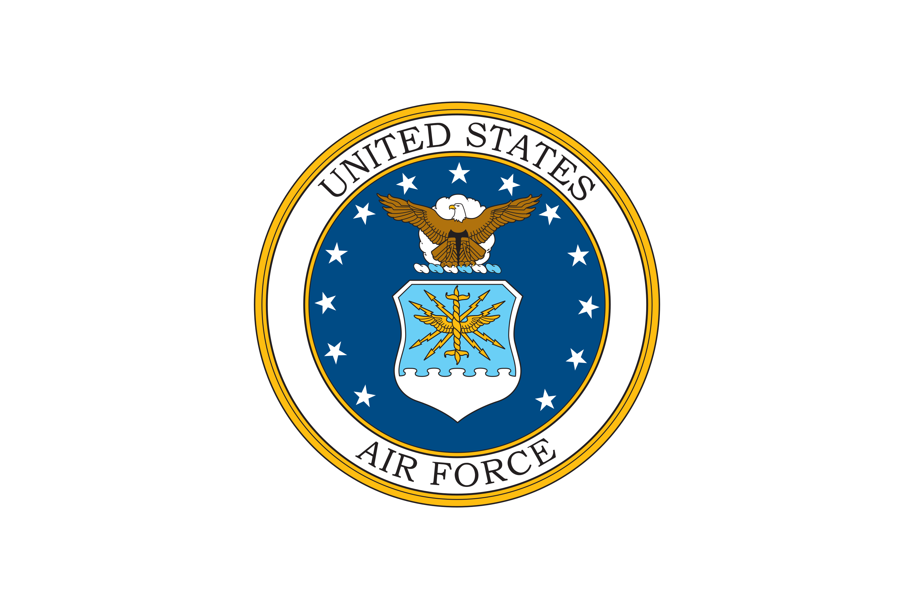 Download Download United States Air Force (USAF) Logo in SVG Vector ...